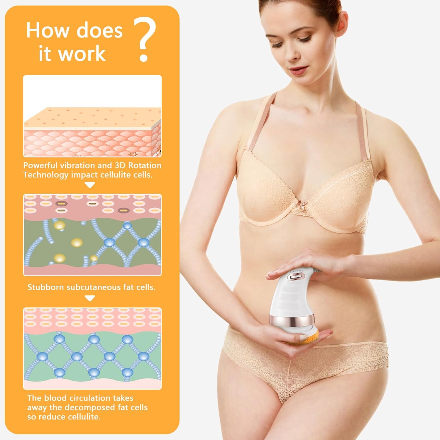 7293 Body Massager Shaping Machine | Body Sculpting Massager with 3 Washable Pads |Adjustable Speeds | Electric Handheld Massager for Belly, Waist, Legs, Arms, Butt (1 Pc) 7293 Body Massager Shaping Machine | Body Sculpting Massager with 3 Washable Pads |Adjustable Speeds | Electric Handheld Massager for Belly, Waist, Legs, Arms, Butt (1 Pc)